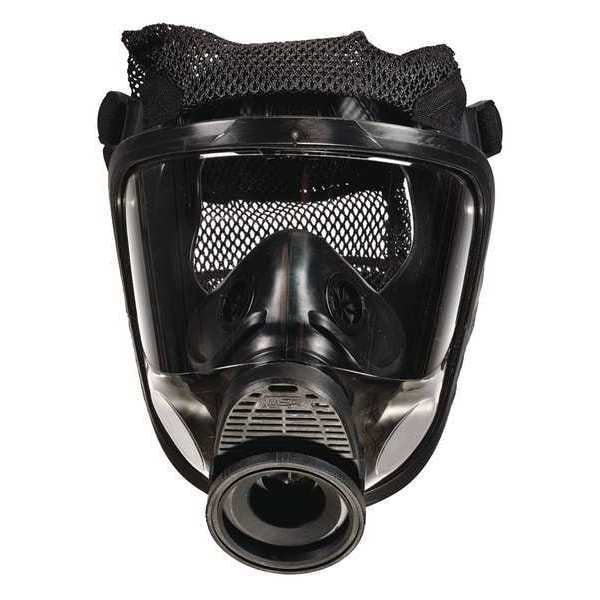 Msa Safety Advantage 4100 Series, Full Face Respirator, Hycar Rubber, 4 Suspension Points, L Mask Size - 10108578