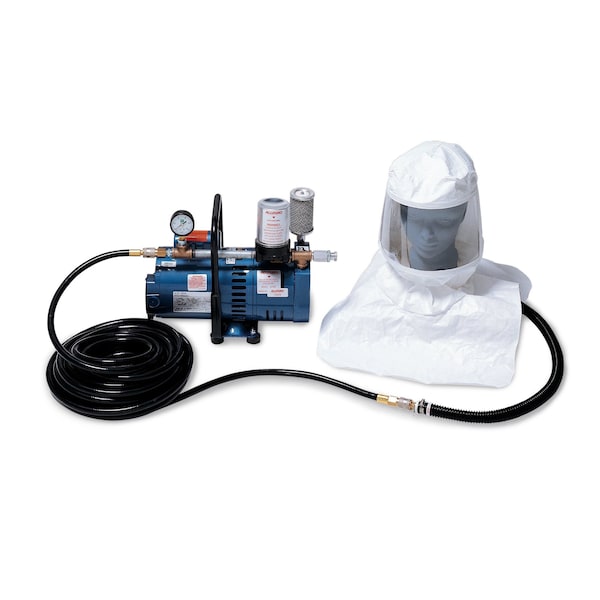 Allegro Industries Tyvek Hood System with 100ft Hose, 1-Work - 9230-01