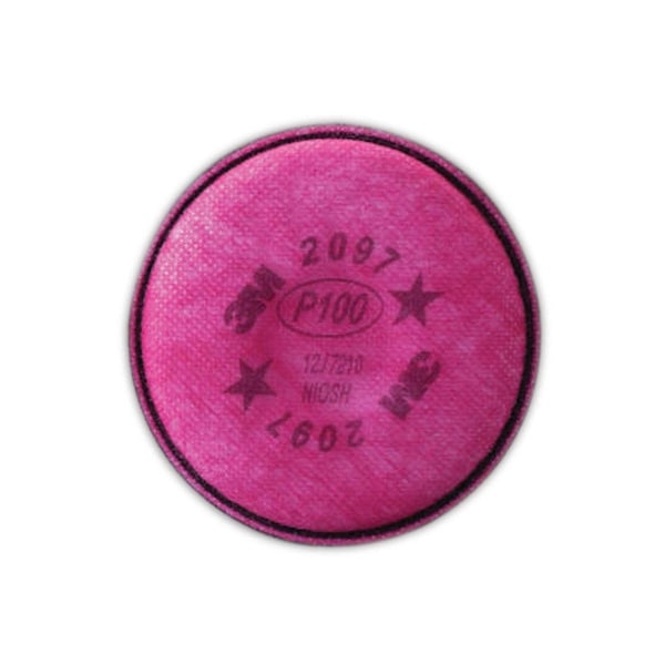 3M 2097 P100 Replacement Particulate Filters for  Respirators, 2PK - 50051131071846