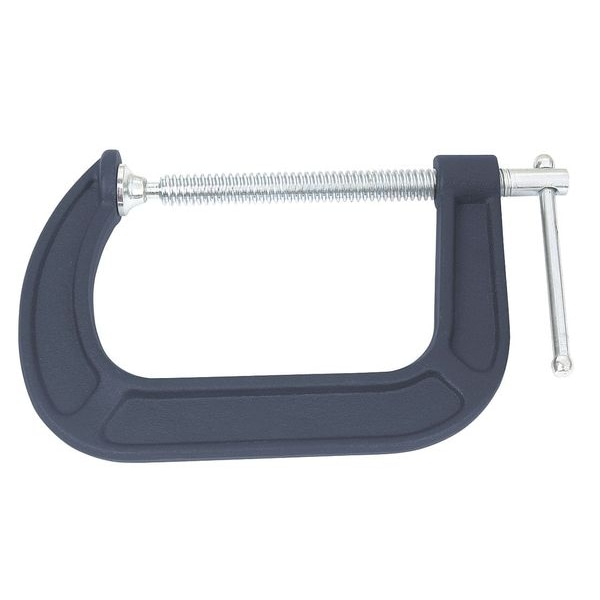 Westward C-Clamp, 6", Steel, Regular Duty, 1100 lb. - 10D646