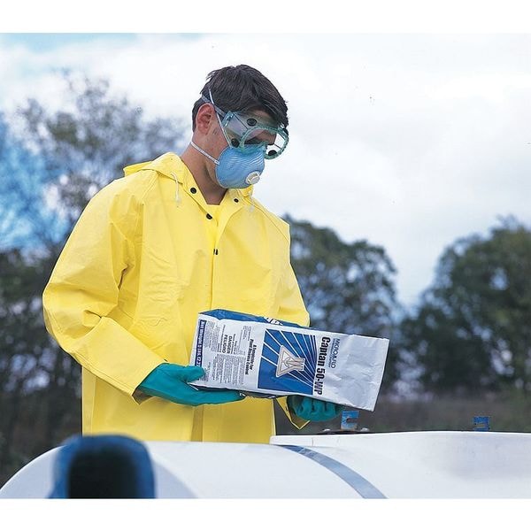 Moldex N95 Disposable Respirator, Exhalation Valve, 2300 Series, Molded, Dual Headstrap, M/L, Pack of 10 - 2300N95