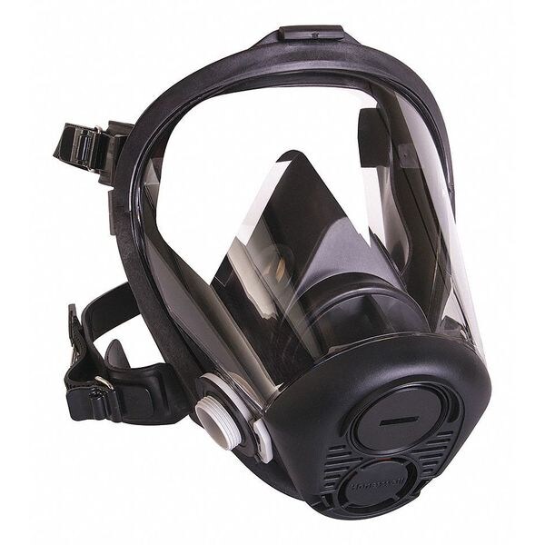Honeywell North Full Face Respirator, RU6500 Series, Not Rated, Threaded, Size L 0 Cartridges Included - RU65001L