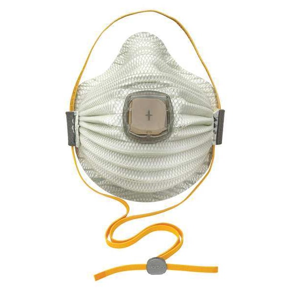 Moldex Disposable Respirator, N100, Molded, Dual, Adjustable, Molded Nose Bridge, M - 4700N100