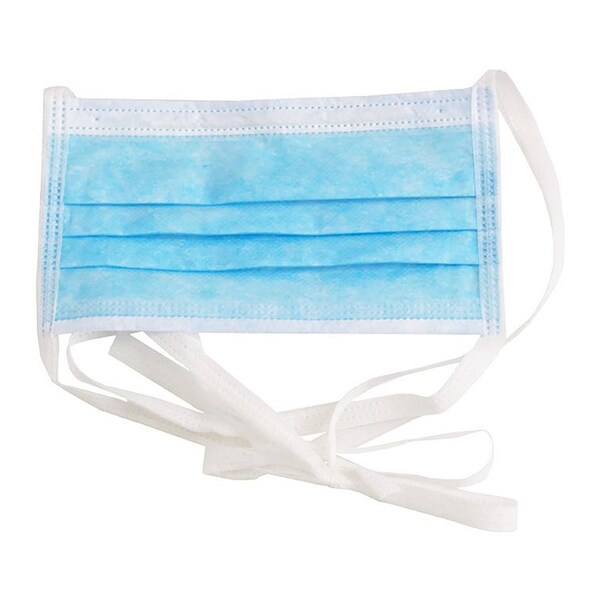 Oasis Tie-on surgical masks, fog-free, green, 50PK - 2205