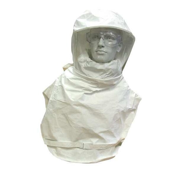 Bullard Double Bib Hood, RT, EVA, For Use With, Bullard PAPR or SAR , Universal - RT1
