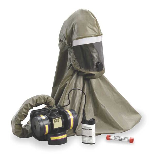 3M PAPR System, Breathe Easy, Hood, Belt-Mount, Integrated, Universal - FR-57L10