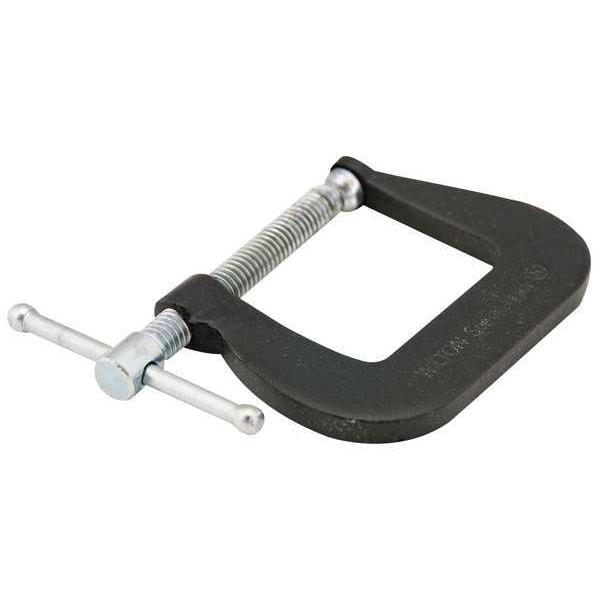 Wilton C-Clamp, 2", Steel, Light Duty, 875 lb., Body Color: Gray - 54