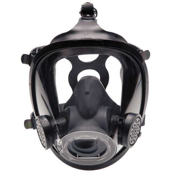 3M Scott Full Face Respirator, AV-3000 Series, Not Rated, Bayonet, Size M 0 Cartridges Included - 805775-82