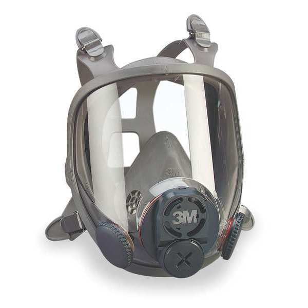 3M Full Face Respirator, Advantage 6000 Series, Not Rated, Bayonet, Size M 0 Cartridges Included - 6800DIN
