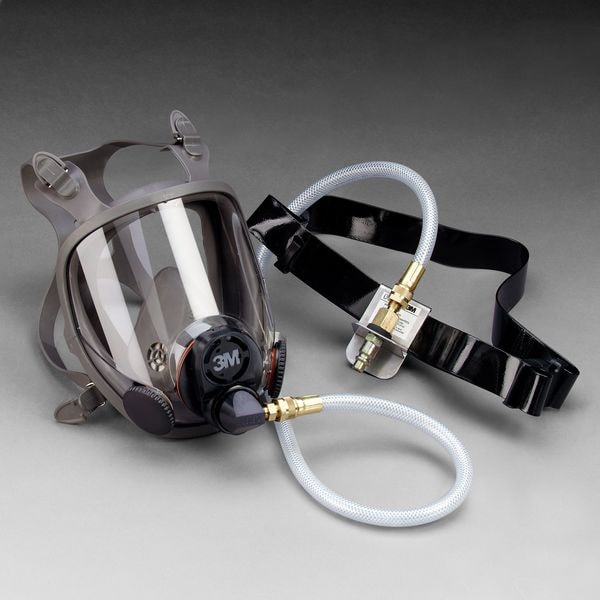 3M Full Face Respirator, Advantage 6000 Series, Not Rated, Bayonet, Size M 0 Cartridges Included - 6800DIN