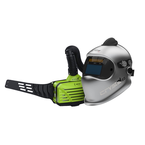 Optrel Crystal 2.O Welding Powered Airpurifying Respirator (Papr) System - 4530.051