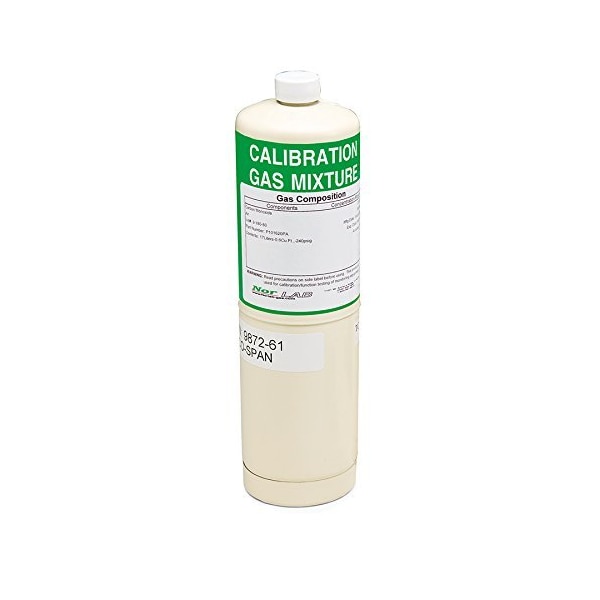 Allegro Industries Calibration Span Gas, 17 Liter Bottle - 9872-61