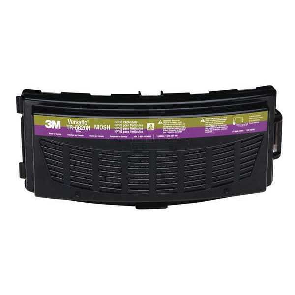 3M Combination Cartridge/Filter, TR-600, Magenta, Olive, Filter Retainer Cover, TR-600 Series PAPR - TR-6820N