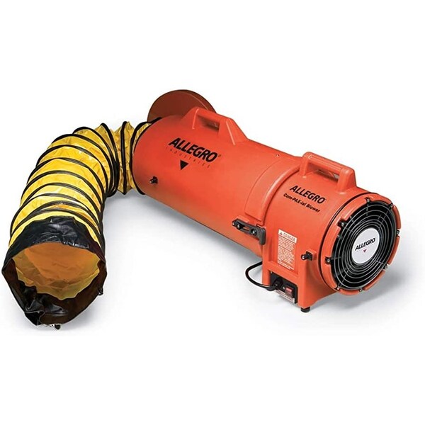 Allegro Industries 8In Axial Ac Plastic Blower W, 953350E - 9533-50E