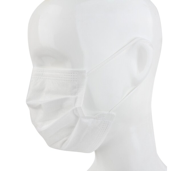 Tricol Clean 3-Ply DUST Mask, 10 PK - White - TC-PW-DM-10