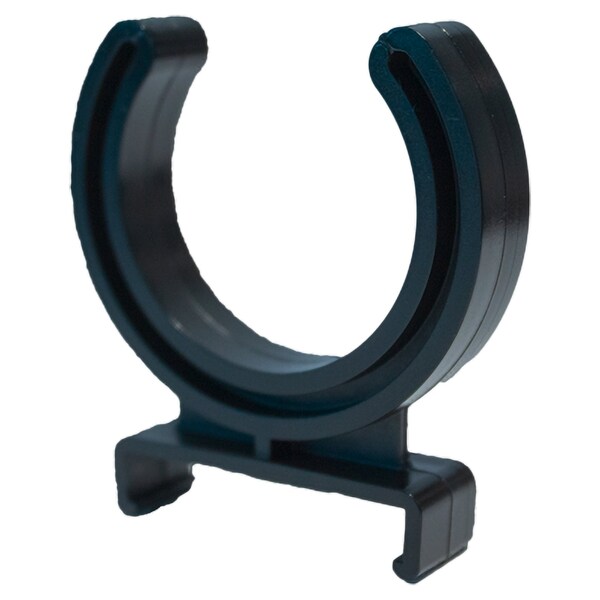 Msa Safety Breathing Tube Clip, Black, 25/64 in H - 10246319