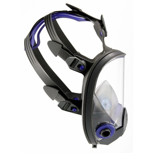 3M Ultimate FX Full Facepiece Reusable Respirator, FF-400 Series, Includes Speaking Diaphragm, Black, M - FF-402