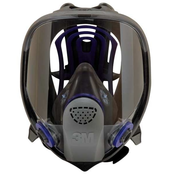 3M Ultimate FX Full Facepiece Reusable Respirator, FF-400 Series, Includes Speaking Diaphragm, Black, M - FF-402
