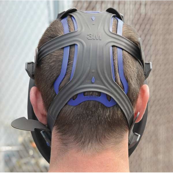 3M Ultimate FX Full Facepiece Reusable Respirator, FF-400 Series, Includes Speaking Diaphragm, Black, M - FF-402
