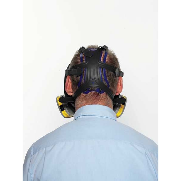3M Ultimate FX Full Facepiece Reusable Respirator, FF-400 Series, Includes Speaking Diaphragm, Black, L - FF-403