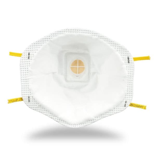 3M N95 Disposable Respirator, Cool Flow Valve, Molded, Dual Headstrap, Welding Respirator, Pack of 10 - 8515