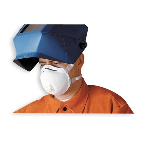 3M Disposable Respirator, N95, Molded, Dual, Adjustable, Metal Nose Clip, M - 8212