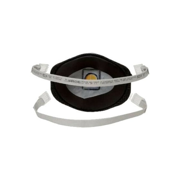 3M Disposable Respirator, N95, Nuisance Organic Vapor, Nuisance Ozone, Molded, Dual, Adjustable, M - 8214