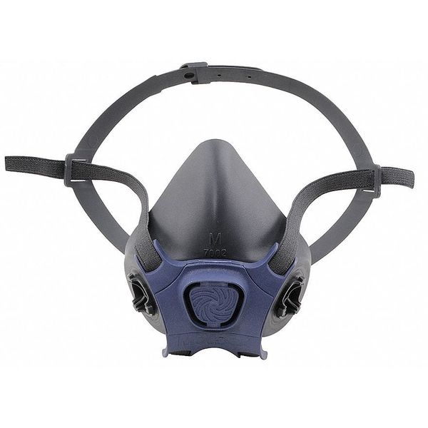 Moldex Half Mask Respirator, 7000 Series, Not Rated, Bayonet, Size L 0 Cartridges Included - 7003