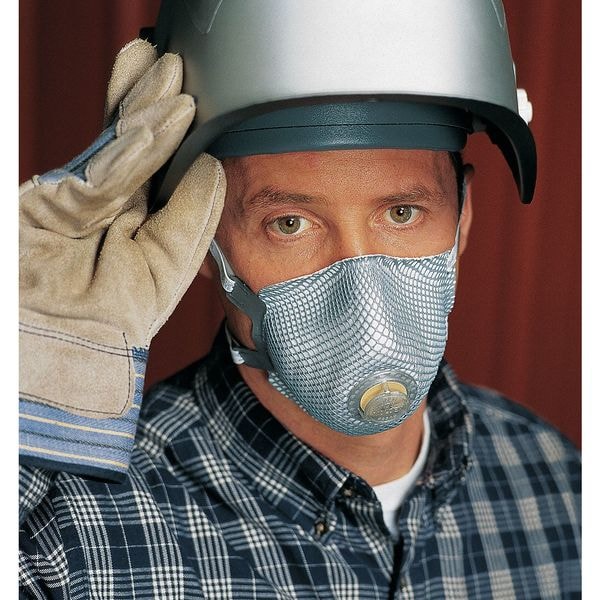 Moldex Disposable Respirator, N99, Molded, Dual, Non-Adjustable, Molded Nose Bridge, M - 2310