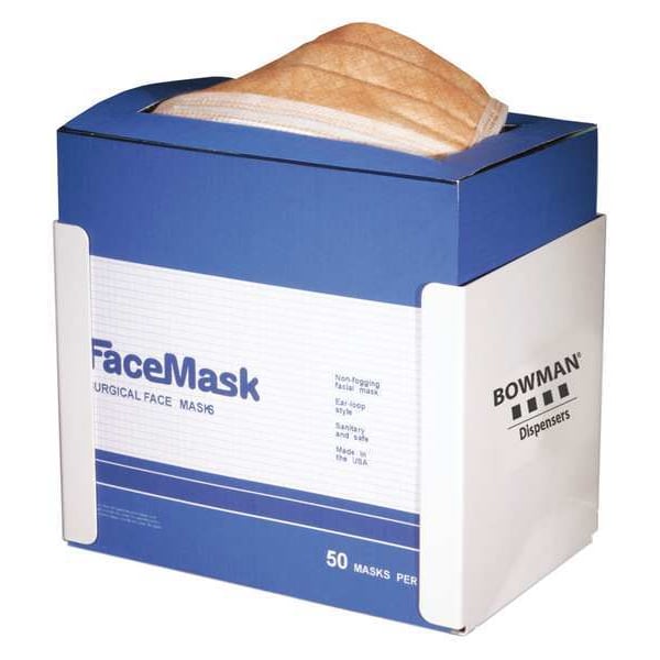 Bowman Dispensers Face Mask Dispenser, 6 in. H - FB-040