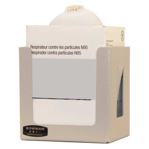 Bowman Dispensers Face Mask Dispenser, 7-1/8 in. H - FM300-0212