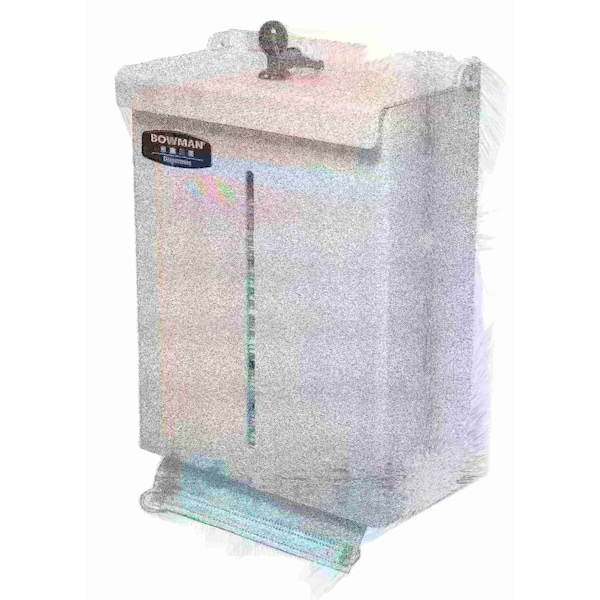 Bowman Dispensers Facemask Dispenser, White ABS - FM404-0213