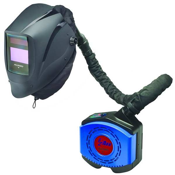 Allegro Industries PAPR System, EZ Air, Helmet, Belt-Mount, Ratchet, Universal - 9935