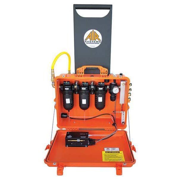 Air Systems Intl Breathing Air Filtration System, 125 psi - BA-100