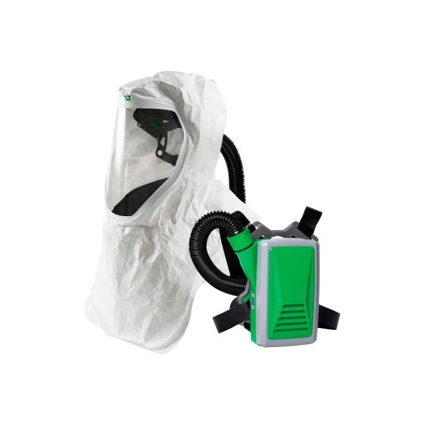 Gvs-Rpb RPB T200, Head Harness, Tychem 4000 Full Hood w/Sealed Seam, HX5 Backpack PAPR - 17-0035
