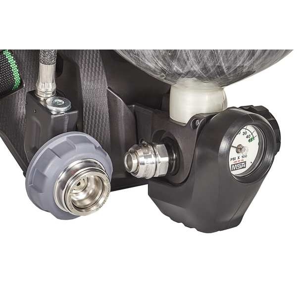 Msa Safety Industrial SCBA, G1, Carbon Cylinder, 4,500 psi, Nylon Harness - 10215807
