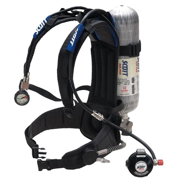 3M Scott Industrial SCBA, ACSi, Carbon Fiber Cylinder, Thermoflex Backframe, 4,500 psi - ACS3A4063003101