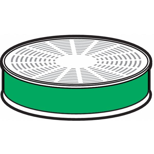 Msa Safety Cartridge, Comfo Classic, Green, Threaded, MSA(R) Comfo and Ultra Twin Respirators - 464033