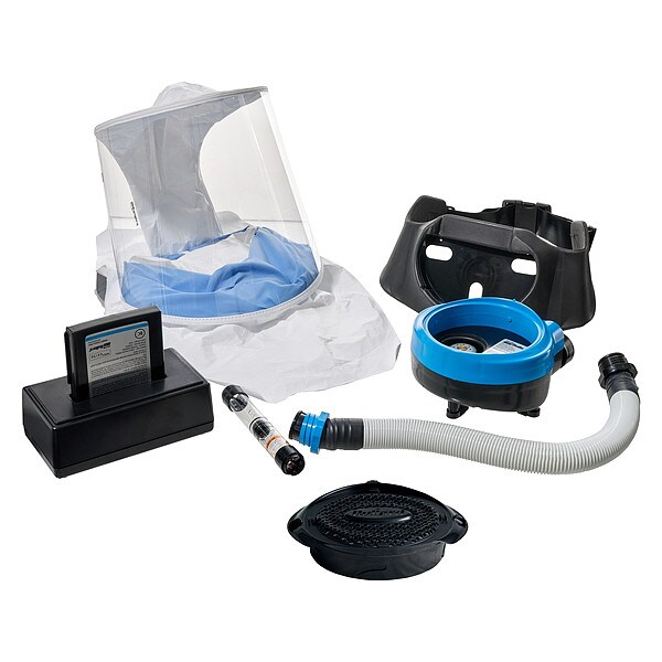 Bullard PAPR System Kit, Full Hood, Belt-Mount, Universal - EVAHLSTLN2KFC3