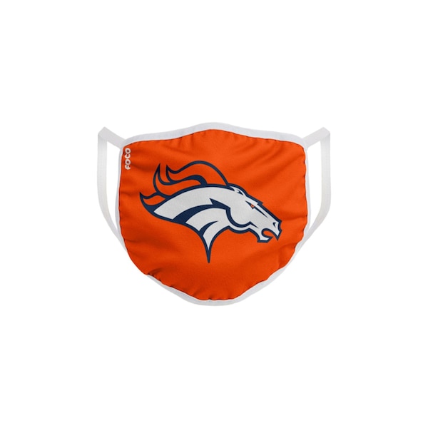 Foco FOCO Household Multi-Purpose Denver Broncos Face Mask Multicolored 1 pk - 194751473708