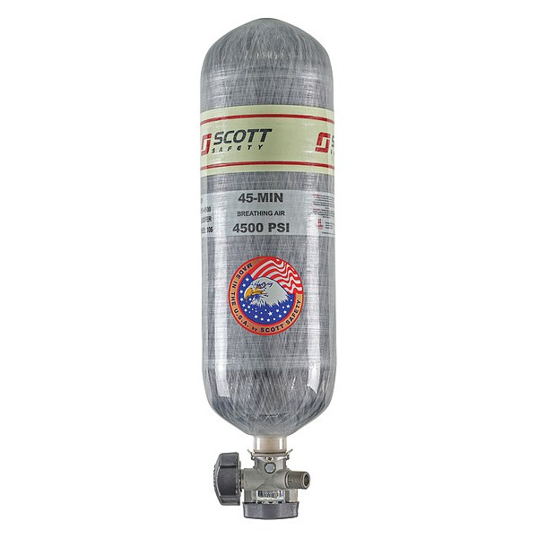 3M Scott SCBA Cylinder, 4500 psi, 45 min., Filled - 804722-35