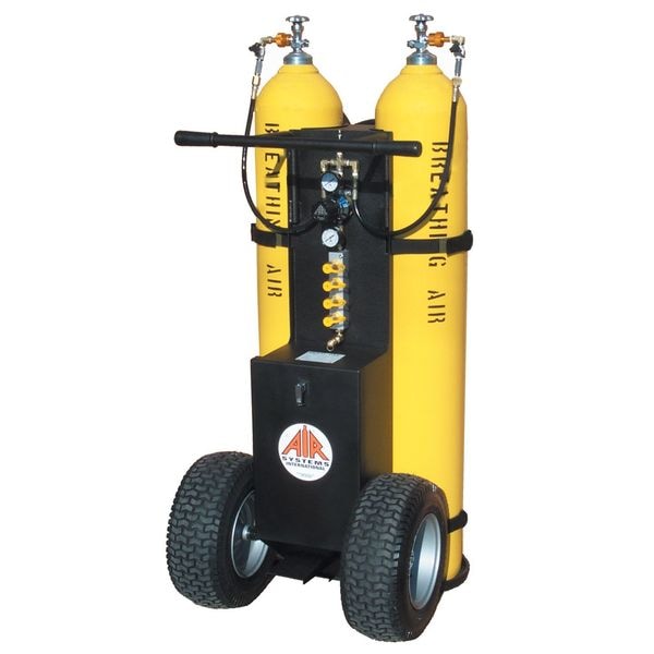 Air Systems Intl Breathing Air Cylinder, 5000 psi, Steel - AC-472