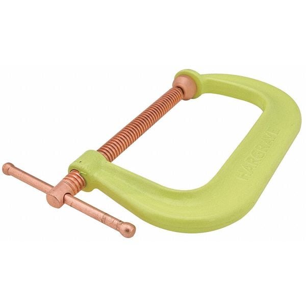 Wilton Spatter Resist C-Clamp, 4", Reg., 6200 lb. - H404CS