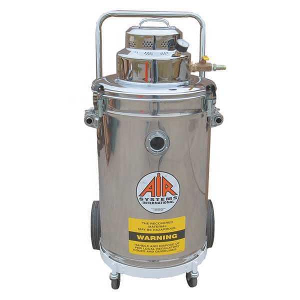 Air Systems Intl 15 Gal Hepa Vacuum, Pneumatic Motor - AV-15P
