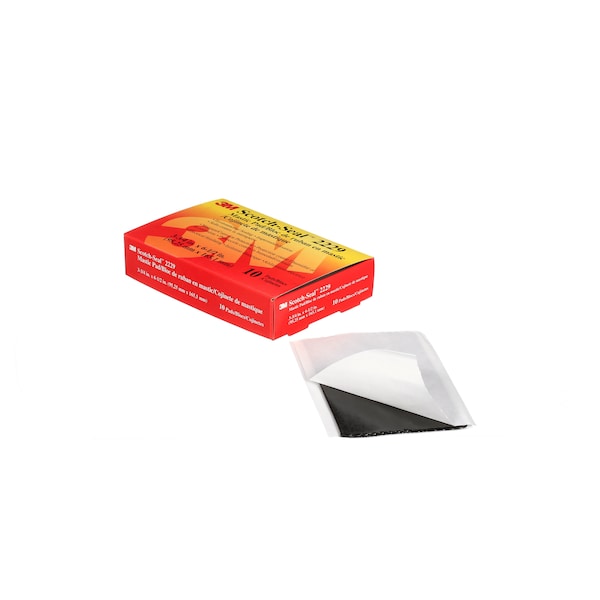 Cinta de masilla 3M, 125 mil, 3-3/4" x 6-1/2", paquete de 40 - 2229-P-3-3/4X6-1/2IN