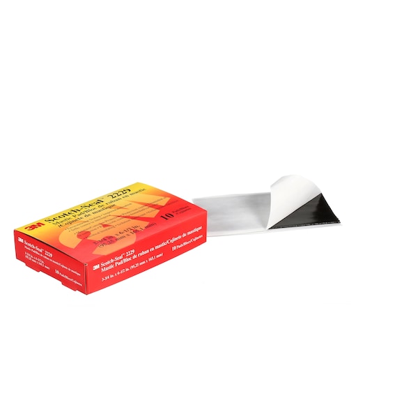 Cinta de masilla 3M, 125 mil, 3-3/4" x 6-1/2", paquete de 40 - 2229-P-3-3/4X6-1/2IN