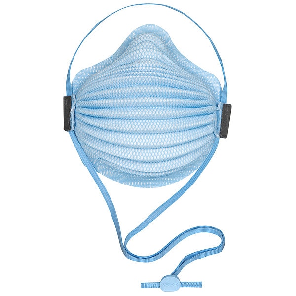 Moldex Surgical N95, N95, Molded, Adjustable, Molded Nose Bridge, M/L - 4150