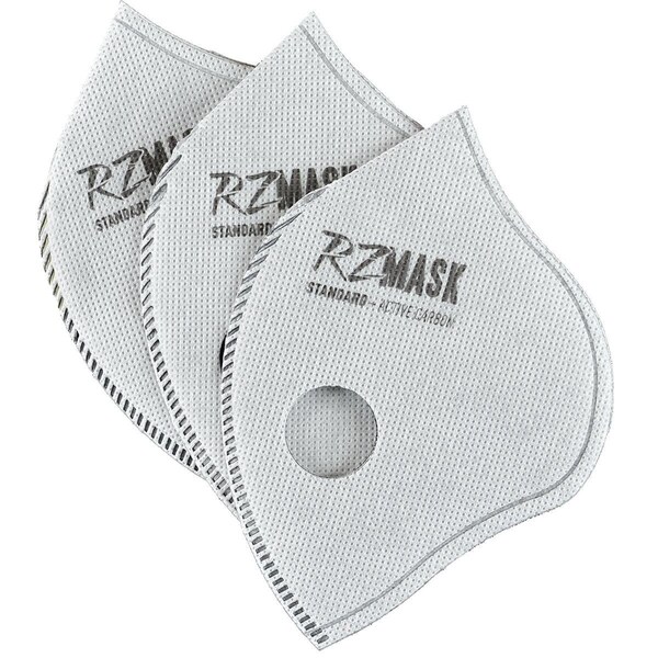 Rz Industries RZ Mask Filters - F1 Standard Active Carbon, 3 pack - 82798