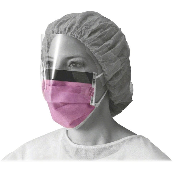 Medline Mask Face, Fluid Resist, Shld Pk - MIINON27410EL