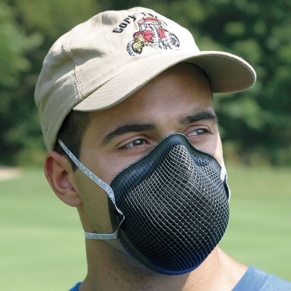 Moldex Disposable Respirator, N95, Molded, Dual, Non-Adjustable, Molded Nose Bridge, M/L - M2600N95